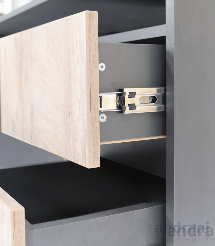 Scrivania da lavoro 2 cassetti