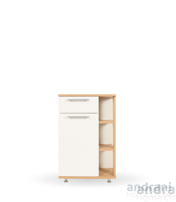 Cassettone a 1 anta e cassetto