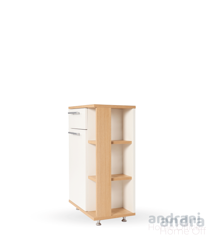 Cassettone a 1 anta e cassetto