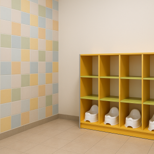 Armadio per vasetti – 12 scomparti aperti