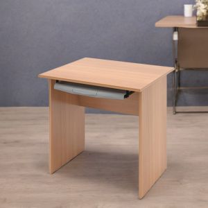 Tavolo per computer con supporto scorrevole per tastiera