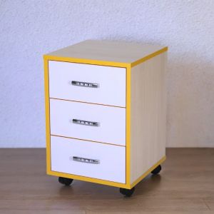 Cassettiera da ufficio con 3 cassetti
