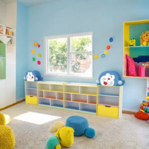 Mensola bambini per giocattoli Gattini Allegri